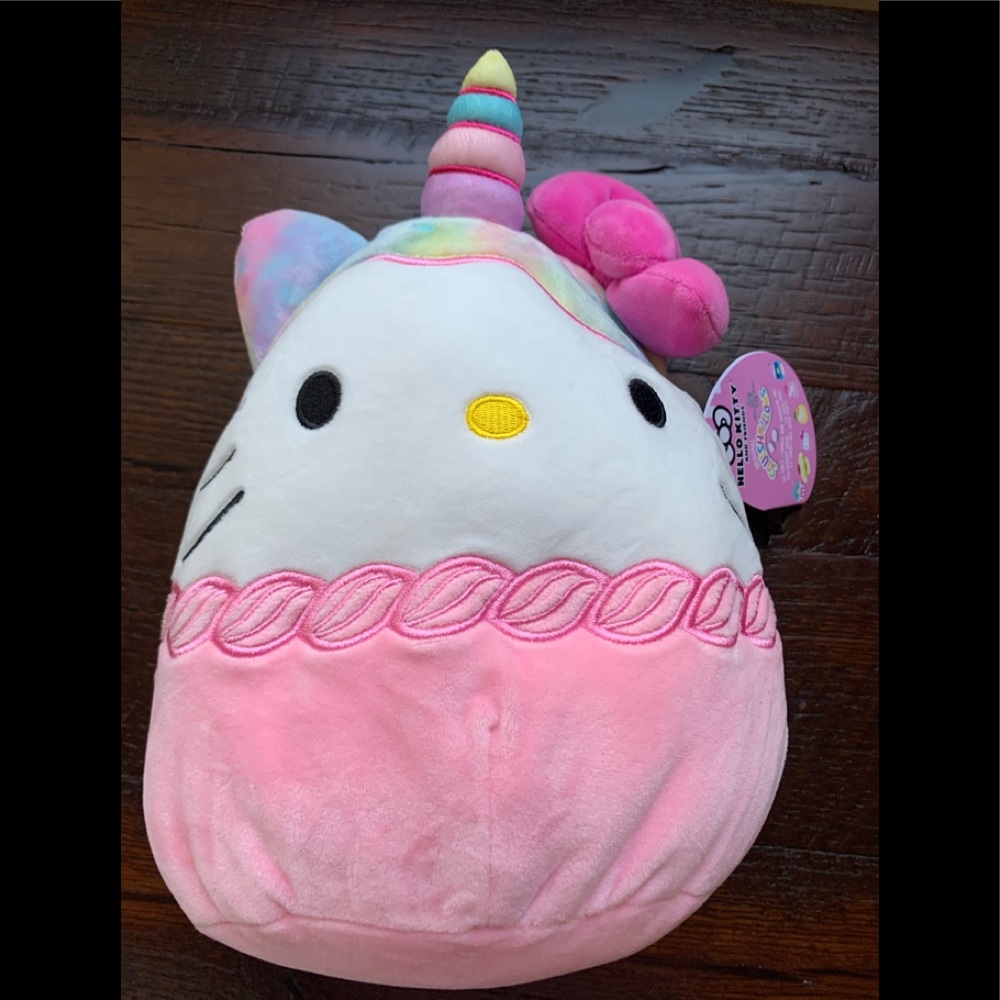 Hello Kitty Unicorn Squishmallow 8”